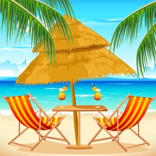 Island tropical Beach beach getaway summer background about Caribbean Travel and Tourism